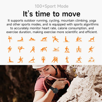 KC91 1.39 inch IPS Screen 3ATM Outdoor GPS Smart Watch with Flashlight(Pink) by bashfashion