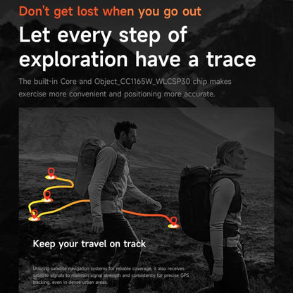 KC91 1.39 inch IPS Screen 3ATM Outdoor GPS Smart Watch with Flashlight(Pink) by bashfashion