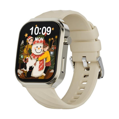 U13 2.2 inch IPS Curved Screen Smart Watch Supports BT Call(Gold) by bashfashion