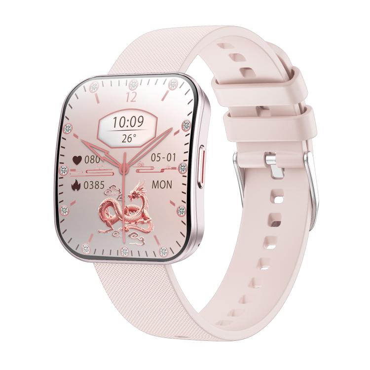 U17 1.85 inch Ultra-thin Curved Screen IP68 Sports Smart Watch(Rose Gold) by bashfashion