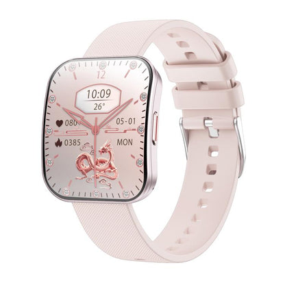 U17 1.85 inch Ultra-thin Curved Screen IP68 Sports Smart Watch(Rose Gold) by bashfashion