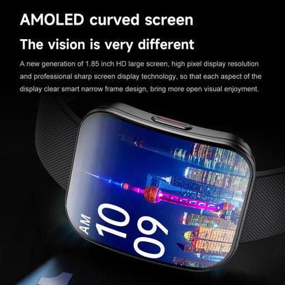 U17 1.85 inch Ultra-thin Curved Screen IP68 Sports Smart Watch(Rose Gold) by bashfashion