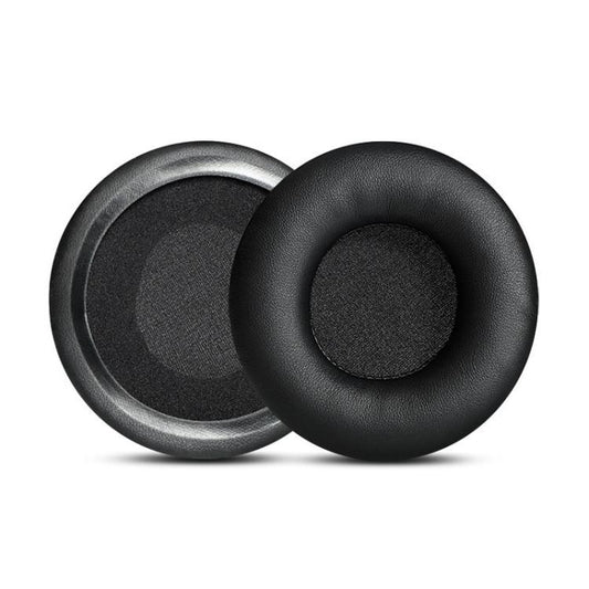 2pcs Sponge Earmuffs Replacement Earpads For ATH-AR3BT / AR3iS / AR1iS, Style:Black Protein Leather by bashfashion