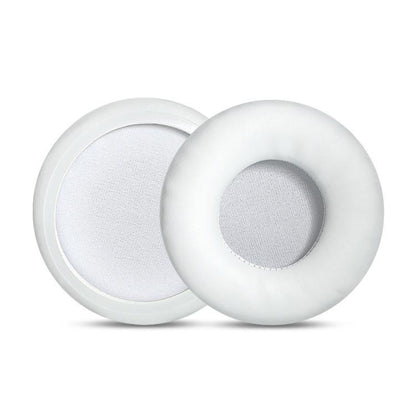 2pcs Sponge Earmuffs Replacement Earpads For ATH-AR3BT / AR3iS / AR1iS, Style:White Protein Leather by bashfashion