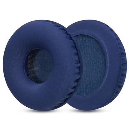 2pcs Sponge Earmuffs Replacement Earpads For ATH-AR3BT / AR3iS / AR1iS, Style:Blue Ice Silk Cloth by bashfashion