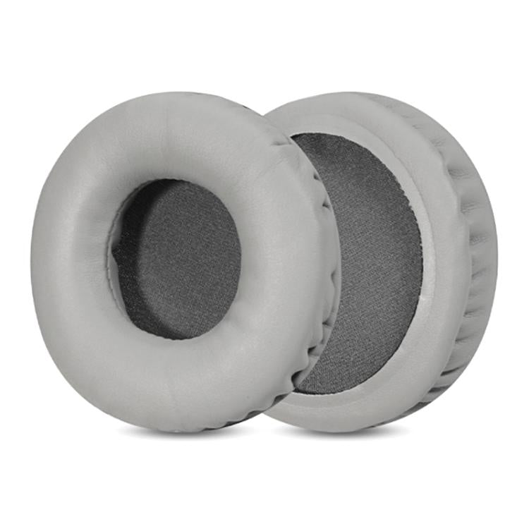 2pcs Sponge Earmuffs Replacement Earpads For ATH-AR3BT / AR3iS / AR1iS, Style:Grey Protein Leather by bashfashion
