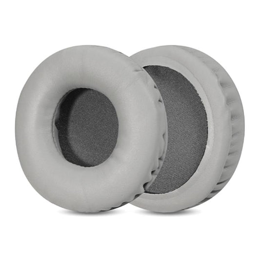 2pcs Sponge Earmuffs Replacement Earpads For ATH-AR3BT / AR3iS / AR1iS, Style:Grey Protein Leather by bashfashion
