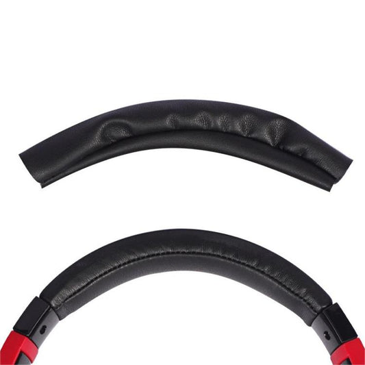 Sponge Earmuffs Replacement Earpads For ATH-AR3BT / AR3iS / AR1iS, Style:Black Protein PU Headband by bashfashion