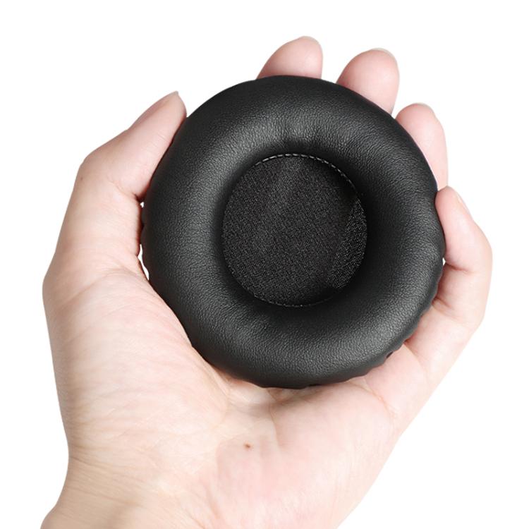 2pcs Sponge Earmuffs Replacement Earpads For ATH-AR3BT / AR3iS / AR1iS, Style:White Ice Silk Cloth by bashfashion