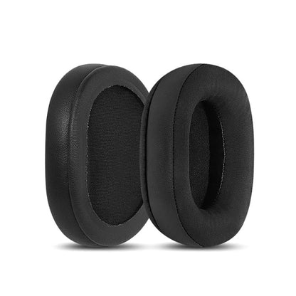 2pcs Sponge Earmuffs Replacement Earpads For ATH-MSR7, Style:Black Ice Silk Cloth by bashfashion