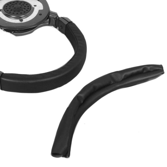 Sponge Earmuffs Replacement Earpads For ATH-MSR7, Style:Black Protein PU Headband by bashfashion