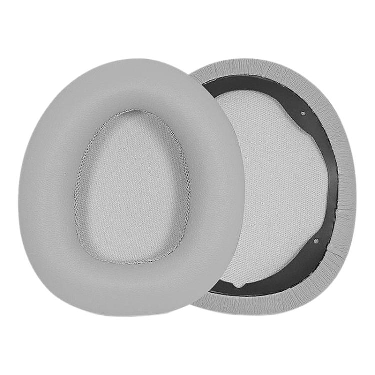 For Dareu EH739 / EH755 2pcs Protein Leather Snap-on Type Earphone Covers(Gray) by bashfashion