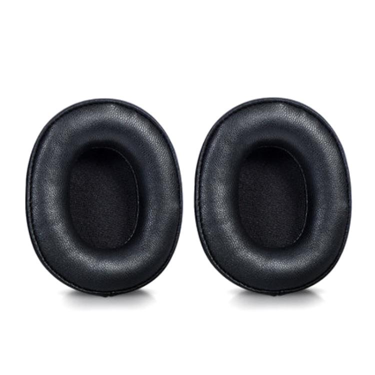 2pcs Sponge Earmuffs Replacement Earpads For ATH-SR5 / SR5BT, Style:Black Lambskin by bashfashion