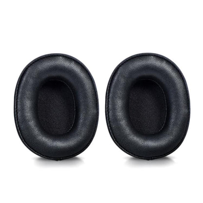 2pcs Sponge Earmuffs Replacement Earpads For ATH-SR5 / SR5BT, Style:Black Lambskin by bashfashion