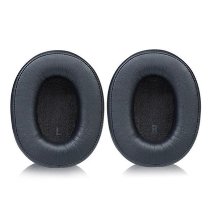 1 Pair Protein Leather Replacement Earpads For Audio Technica ATH-SR9 / DSR9BT / DSR7BT(Titanium Color) by bashfashion