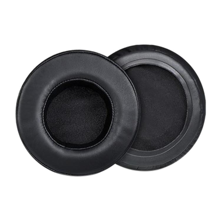 For Dareu EH722 2pcs Protein Leather Slip-on Type Earphone Covers(Black) by bashfashion