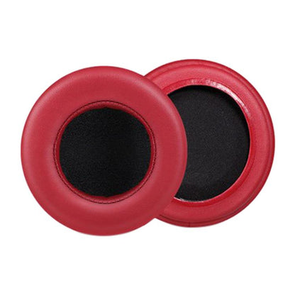 For Dareu EH722 2pcs Protein Leather Slip-on Type Earphone Covers(Dark red) by bashfashion