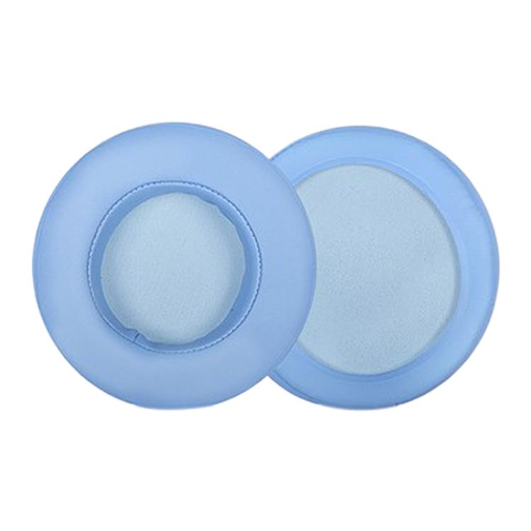 For Dareu EH722 2pcs Protein Leather Slip-on Type Earphone Covers(Blue) by bashfashion