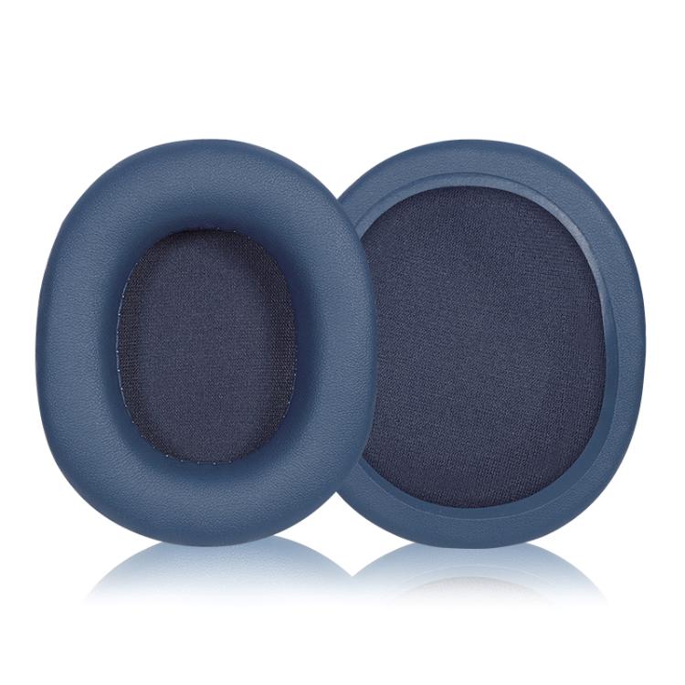 2pcs Sponge Earmuffs Replacement Earpads For Audio-Technica ATH-SR30BT, Style:Blue Protein Leather by bashfashion