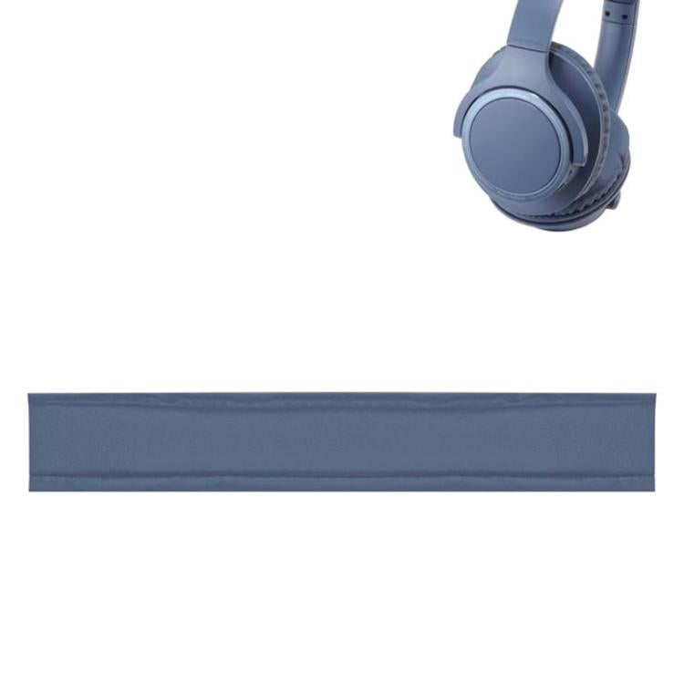 Sponge Earmuffs Replacement Earpads For Audio-Technica ATH-SR30BT, Style:Blue Leather Headband by bashfashion