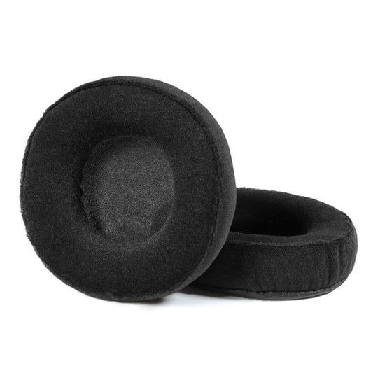 2pcs Sponge Earmuffs Replacement Earpads For ATH-A900X, Style:Black Flannel by bashfashion