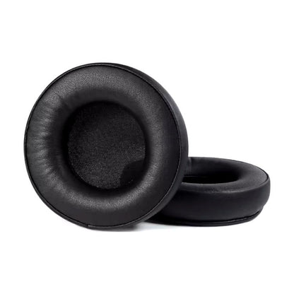 2pcs Sponge Earmuffs Replacement Earpads For ATH-A900X, Style:Black Protein Leather by bashfashion
