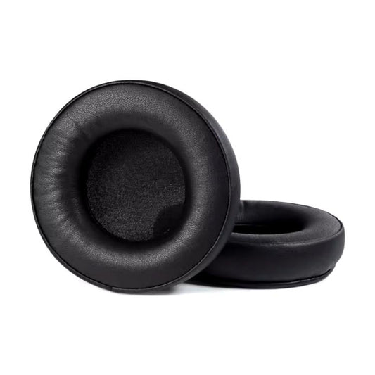 2pcs Sponge Earmuffs Replacement Earpads For ATH-A900X, Style:Black Protein Leather by bashfashion