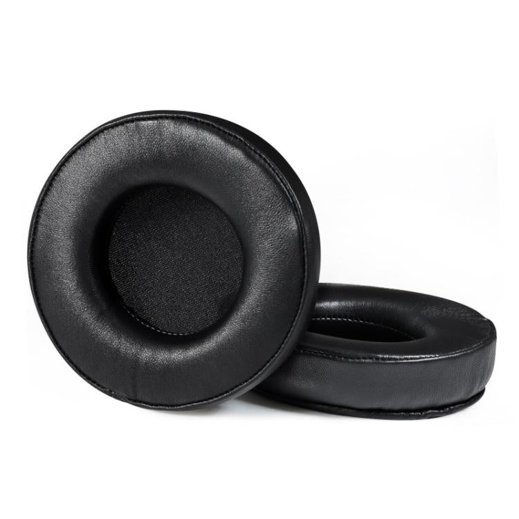 2pcs Sponge Earmuffs Replacement Earpads For ATH-A900X, Style:Black Lambskin by bashfashion
