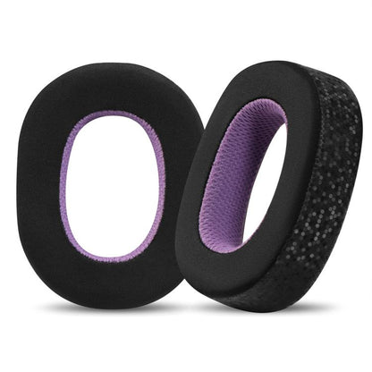 2pcs Ice Gel Replacement Earpads For B&W Px7 S2 / Px8(Black Purple) by bashfashion