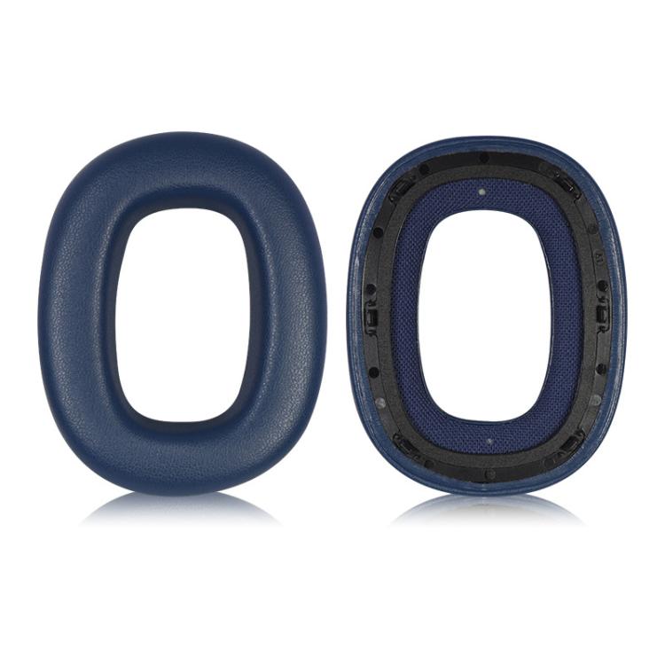 2pcs Sponge Earmuffs Replacement Earpads For B&W Px7 S2 / Px8, Model:Blue Protein Leather by bashfashion