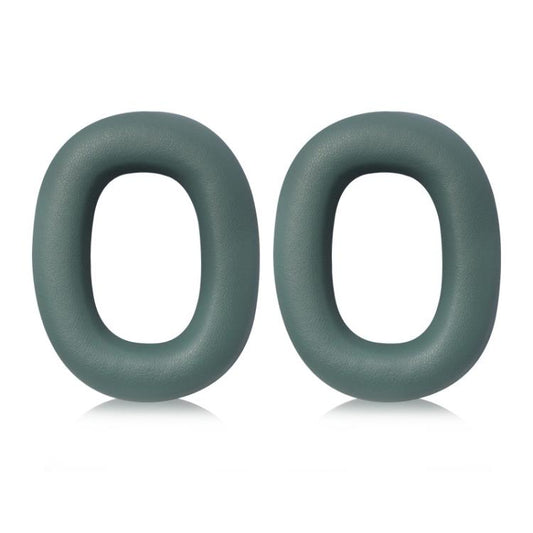 2pcs Sponge Earmuffs Replacement Earpads For B&W Px7 S2 / Px8, Model:Green Protein Leather by bashfashion