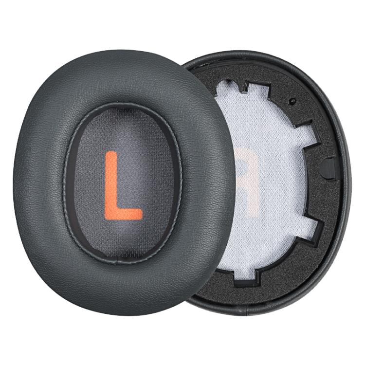 1 Pair Protein Leather Earphone Replacement Earpads For JBL JR 460NC(Titanium Grey) by bashfashion
