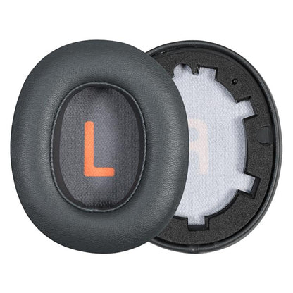 1 Pair Protein Leather Earphone Replacement Earpads For JBL JR 460NC(Titanium Grey) by bashfashion