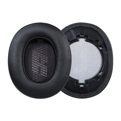 1 Pair Protein Leather Earphone Replacement Earpads For JBL Live 500BT(Black) by bashfashion