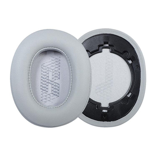 1 Pair Protein Leather Earphone Replacement Earpads For JBL Live 500BT(Grey) by bashfashion