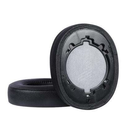 1 Pair Protein Leather Earphone Replacement Earpads For JBL Live 500BT(Black) by bashfashion