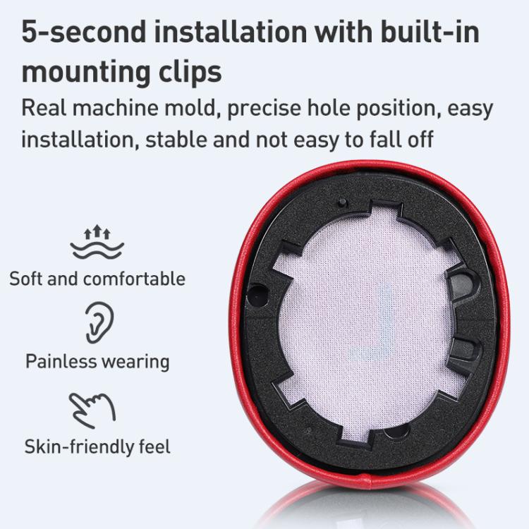 1 Pair Football Net Earphone Replacement Earpads For JBL T700BT / T710BT / TUNE700 / T750 / 760NCBTNC(Grey) by bashfashion