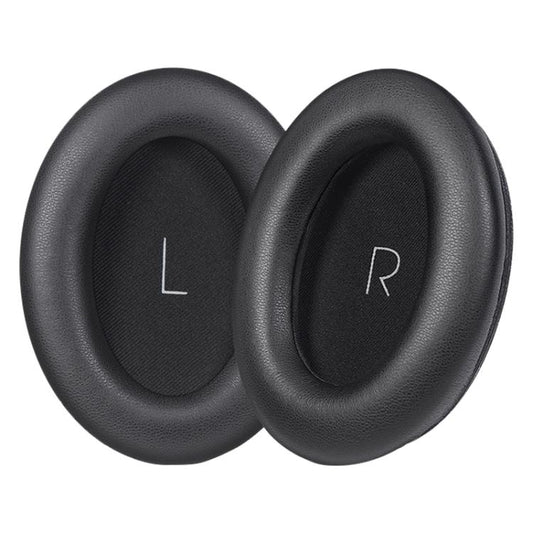 1 Pair Protein Leather Earphone Replacement Earpads For JBL Tour One M2(Black) by bashfashion