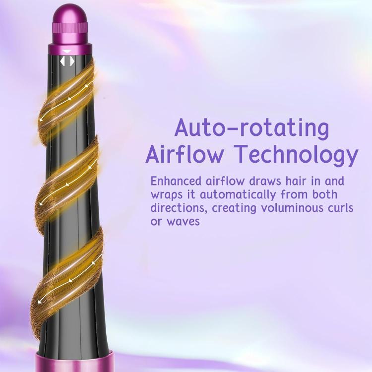 Long Conical Curling Iron Accessories For Dyson Airwrap HS01/ HS05 / HS08(Rose Red) by bashfashion