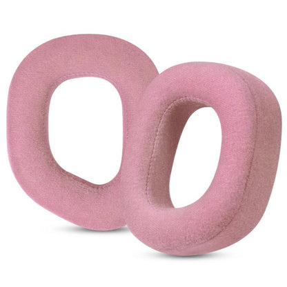 1 Pair Velvet Replacement Earpads For Corsair HS80 Max / HS80 USB Wired / HS81 RGB(Pink) by bashfashion