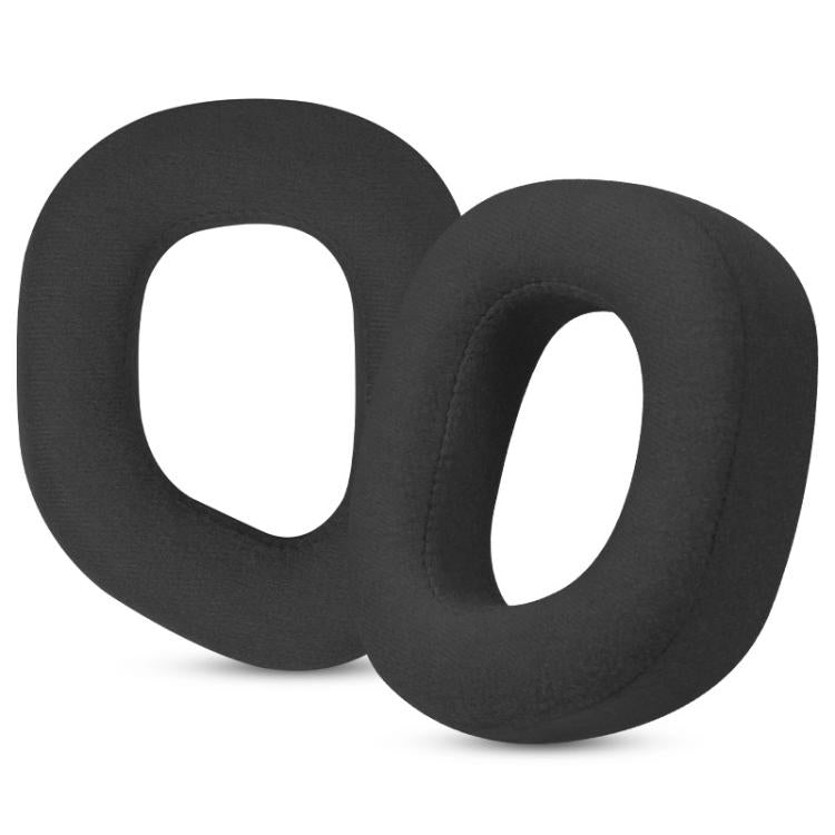 1 Pair Velvet Replacement Earpads For Corsair HS80 Max / HS80 USB Wired / HS81 RGB(Black) by bashfashion