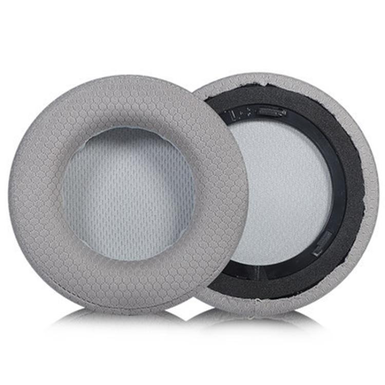 1 Pair Mesh Replacement Earpads For Corsair Virtuoso RGB WIRELESS XT(Grey) by bashfashion