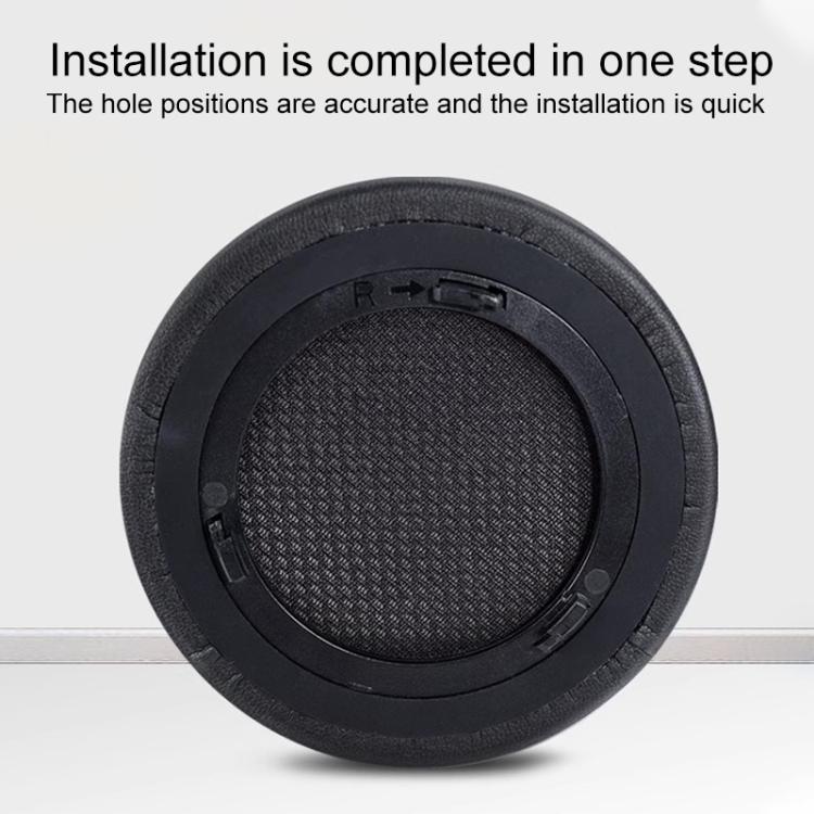 1 Pair Mesh Replacement Earpads For Corsair Virtuoso RGB WIRELESS XT(Grey) by bashfashion