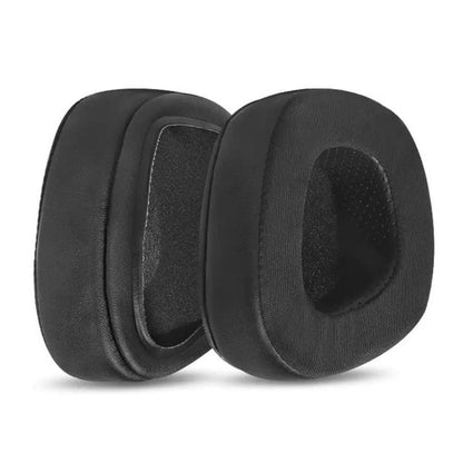 1 Pair Protein Leather and Ice Silk Cloth Cotton Replacement Earpads For Corsair VOID PRO RGB SE(Black) by bashfashion