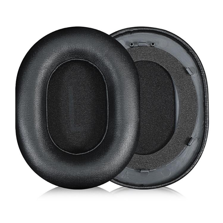 1 Pair Protein Leather Replacement Earpads For Baseus D05(Black) by bashfashion