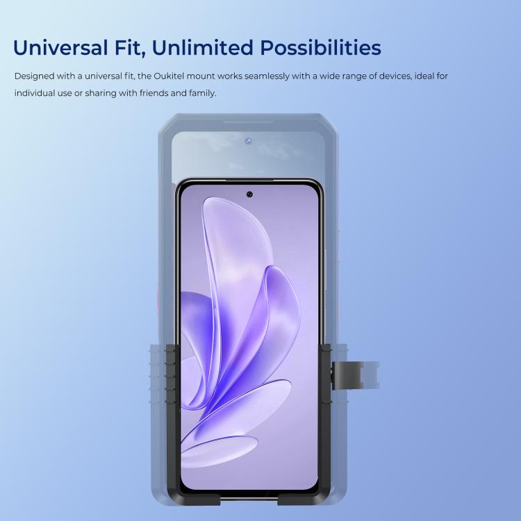 OUKITEL 360 Degree Rotating Adjustable Bicycle Phone Mount Holder(Black) by OUKITEL