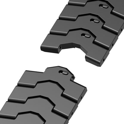 For Apple Watch 46mm / 49mm / 45mm / 44mm 26mm Quick Release Flat Buckle Titanium Alloy Watch Band(Black) by bashfashion