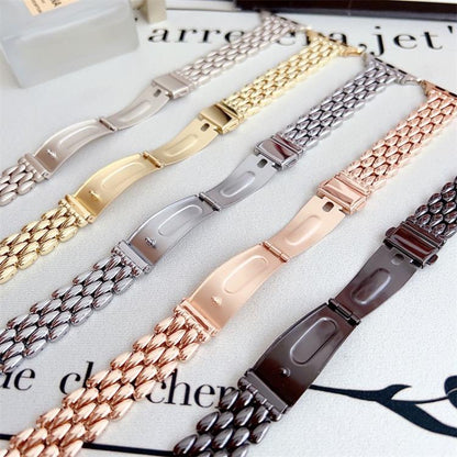 For Apple Watch 46mm / 49mm / 45mm / 44mm Water Drop Zinc Alloy Watch Band(Black) by bashfashion