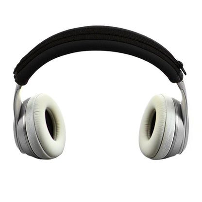 For Beats Solo3 / Solo2 Neoprene Zipper Headband Cushion Pad Replacement Parts(Black) by bashfashion