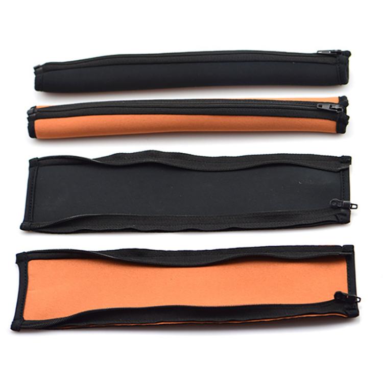 For Audio Technica ATH-MSR7 Neoprene Zipper Headband Cushion Pad Replacement Parts(Orange) by bashfashion